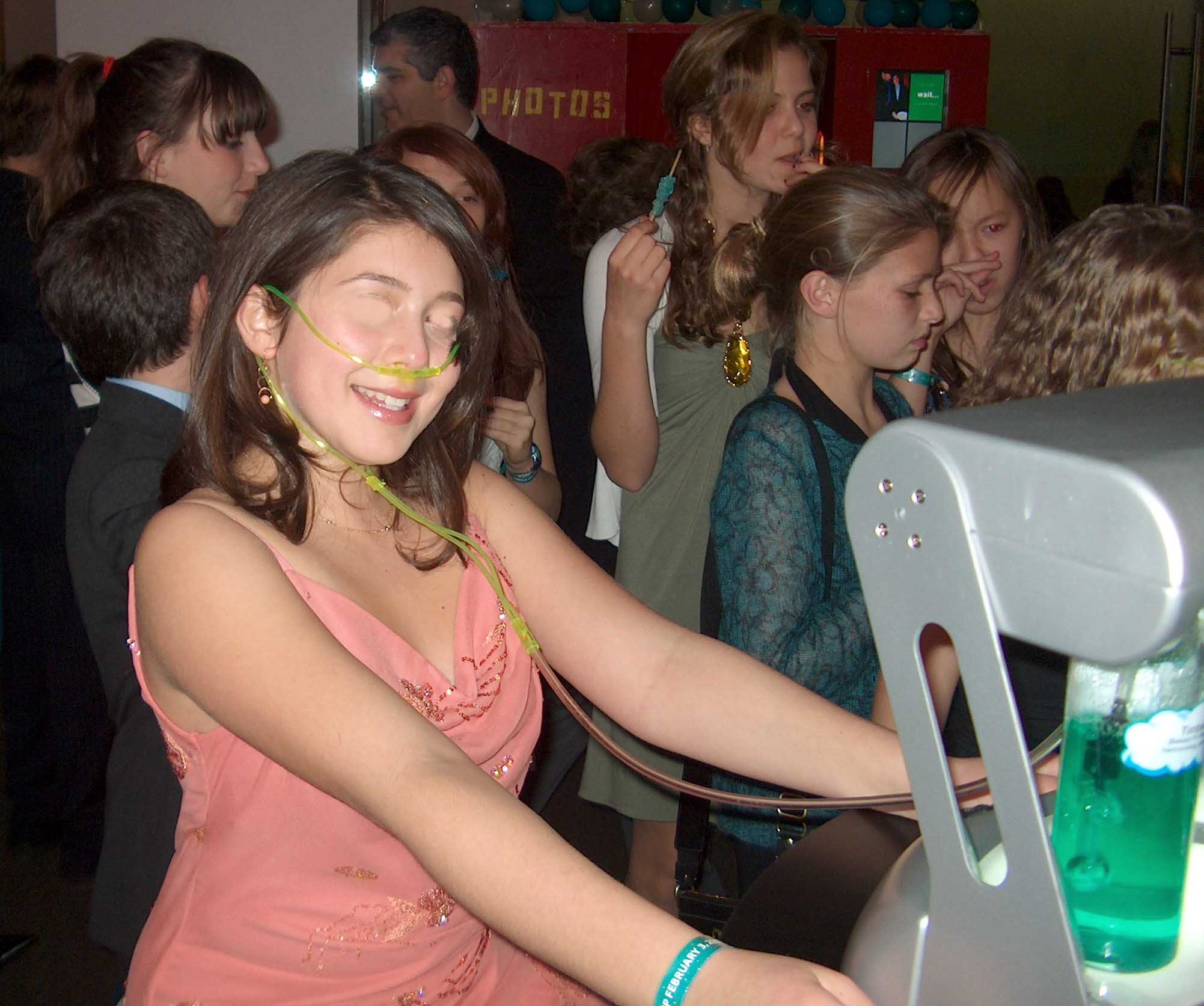 Oxygen Bar at Bar Mitzvah